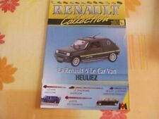MAGAZINE RENAULT COLLECTION N°72 RENAULT 5 LE CAR VAN