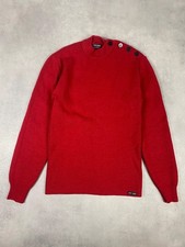 Pull Marin rouge vintage Saint