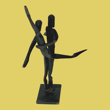 Sculpture brutaliste fer - brutaliste,