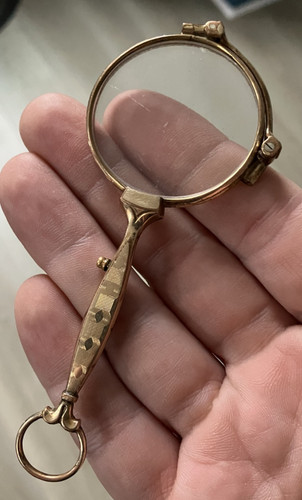 Ancienne lunette binocle - ancienne,