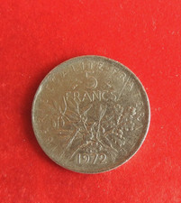 5 Francs semeuse 1972