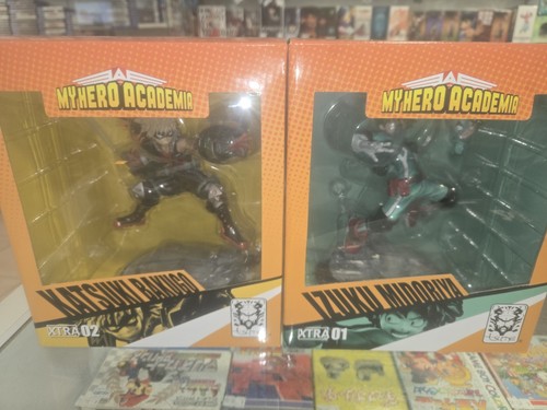 2figurines hero academia - my,