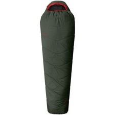 Alpinus Sac de couchage PrimaLight 1000 (Right) Léger Chaud Doux vert
