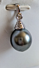 Pendentif blanc 18k diamant - or,