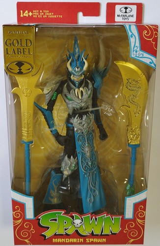 Spawn gold label figurine - gold,