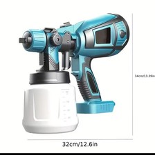 Pistolet Peinture Airless à Batterie Compatible Makita 