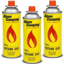 3x Cartouche de gaz butane 400