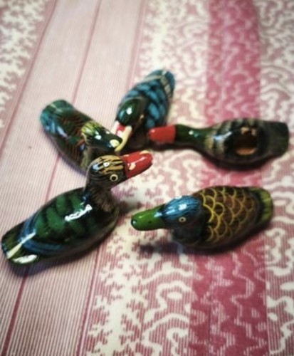 Miniature canards terre - canards, en