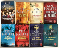 Romans ken follett - 8, lot