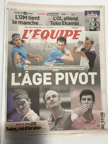 Equipe journal 01 2020 - l'equipe, 18/01/2020