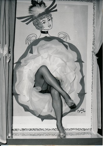 Paris 1957 pinup - -,
