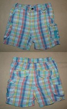 Short bermuda d'été à carreaux multicolore bébé garçon ou fille 12 mois DPAM