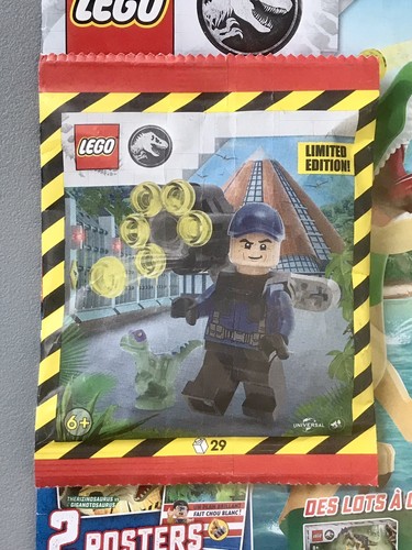 Magazine lego jurassic - magazine,