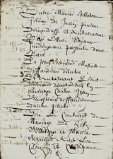 1617-1650 Charente Breuilh La