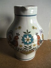 Pichet - Décor oiseaux et fleurs - ULMER KERAMIK