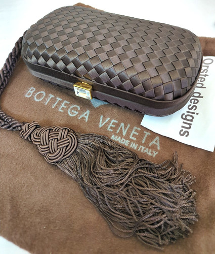 Mini sac pochette bottega - mini,