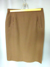 Jupe classique vintage fendu Gérard Pasquier Taille L FR44 US12 UK16 EU42 L67 CM