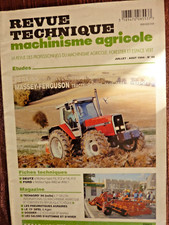 Massey Ferguson MF tracteur 3635 3645 3655 Dynashift : revue technique RTMA 95