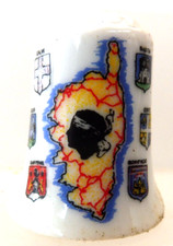 DE A COUDRE DE COLLECTION THIMBLE PORCELAINE CORSE