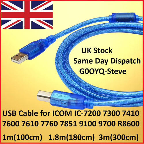 Câble usb pour icom 7200 - usb,
