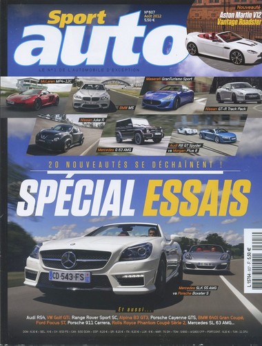 Sport auto 607 août - sport, n°607