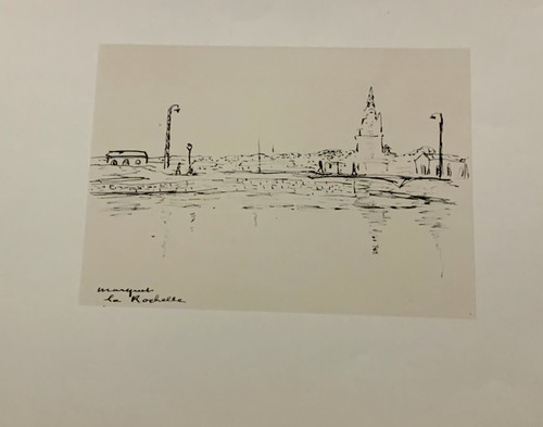 Albert marquet gravure paysage - marquet,