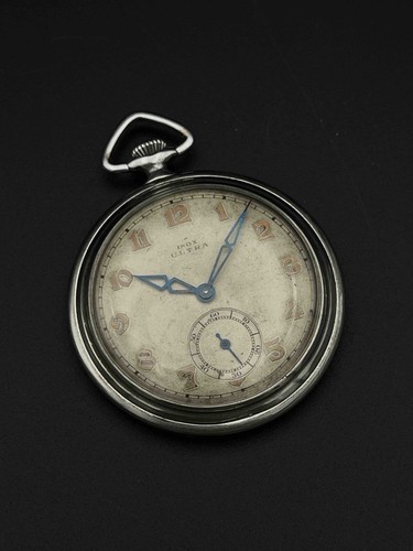 Montre poche gousset inox - de,