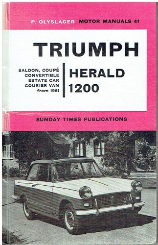 Triumph herald 1200 saloon - herald,