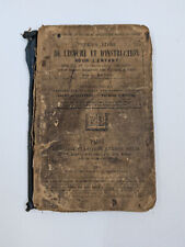 Livre ancien Premier livre de Lecture et d'Instruction pour Enfant (année 1884)