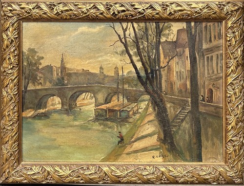 View seine paris original - view, paris,