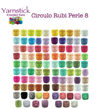 2X 40M RUBI Fil De Crochet En