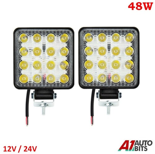 48w led 12v 24v projecteur - 12v,