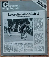 Encart Poster Encyclopédie MIROIR du CYCLISME N° 162 Roger Rivière Octobre 1972