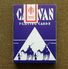 US WW2 - JEU DE CARTES CARAVAN - PAQUET BLEU - NON OUVERT