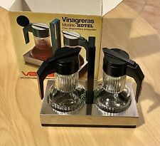 Set Huilier Vinaigrier VALIRA Vintage TBE Boîte d’origine