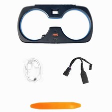 Porte-gobelet de console centrale lumière ambiante pour BMW Série 3...