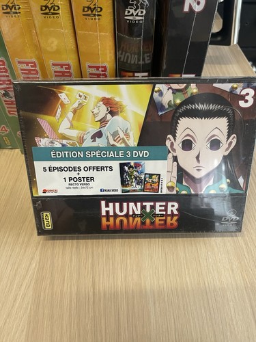 Coffret dvd hunter x - 3,