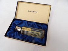 Petit FLACON Vide  de PARFUM LANVIN  dans son Coffret