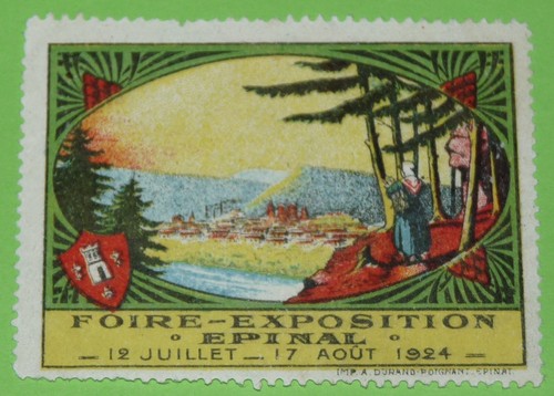 Cinderella timbre 1924 - timbre, foire