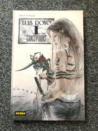 Livre luis royo conceptions - luis,