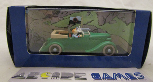 Voiture tintin mitrailleuse - voiture,