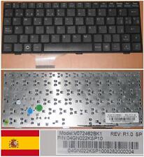 Clavier Qwerty Espagnol ASUS EEEPC EPC 900 700 V072462BK1 04GN022KSP10 NOIR