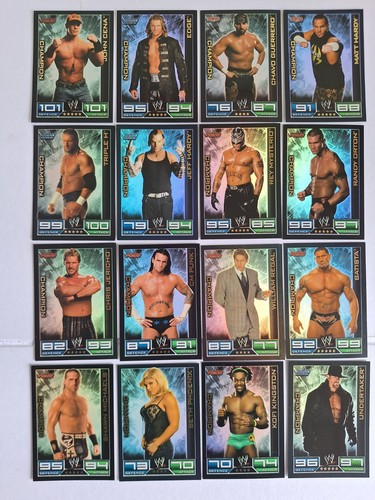 Lot cartes topps slam - slam, attax