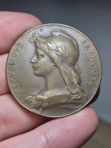 158 médaille marianne - médaille,