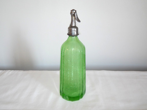 Ancien siphon bouteille - ancien,