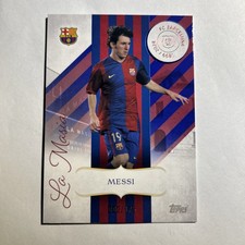 Messi La Masia Topps Fc Barcelona 2/125