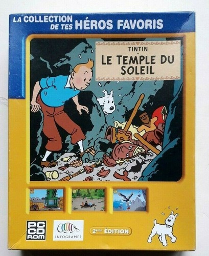 Jeu tintin temple du - jeu, -tintin