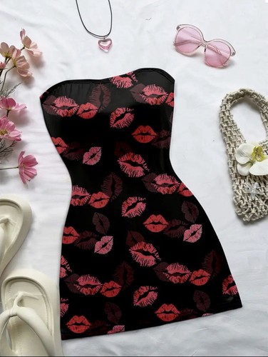 Med kiss lips print - lips,