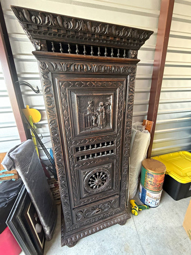 Antique french carved wood - antique,