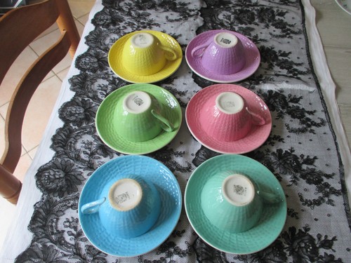 Ensemble anciennes tasses - 6,